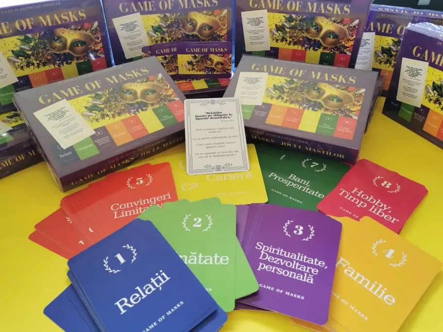 Atelier online demonstrativ - Game of Masks - imagine 3