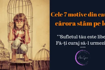 Cele 7 motive din cauza cărora stăm pe loc