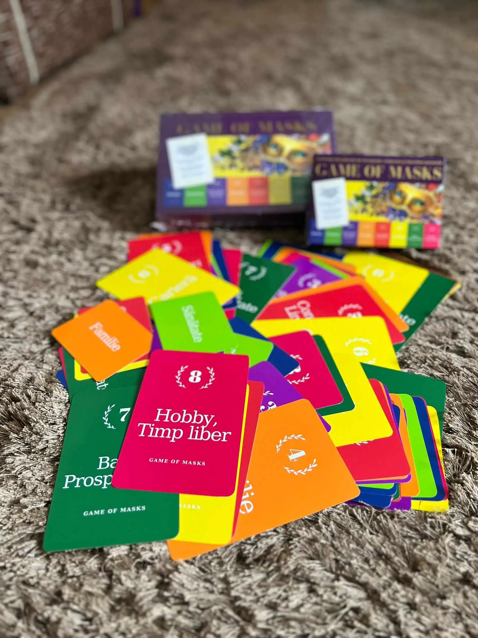 Game of Masks în cutie mică - joc/ cartonașe de introspecție și relaționare - imagine 5