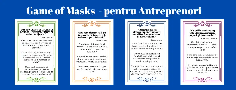 Game of Masks pentru Antreprenori - imagine 8