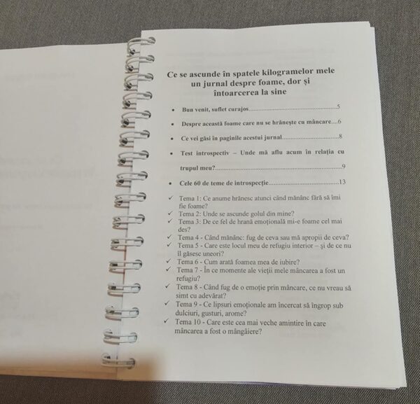 Ce se ascunde în spatele kilogramelor mele - Un jurnal despre foame, dor și întoarcerea la sine - imagine 3