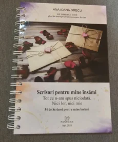 Scrisori pentru mine însămi - Tot ce n-am spus niciodată. Nici lor, nici mie - jurnal de introspecție